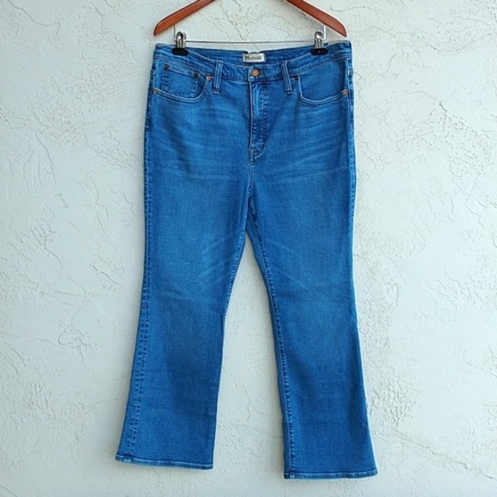 MADEWELL Cami Demi-Boot Jeans in Dorrance Wash Size 32